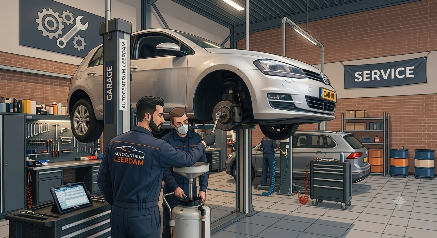 Auto onderhoud en APK bij Autocentrum Leerdam in Asperen